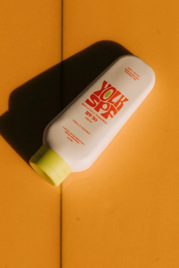 Yolk Gently Daily Sunscreen Vanilla Coconut