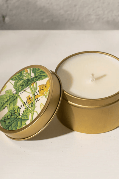 Hand Poured Soy Candle in Travel Tin
