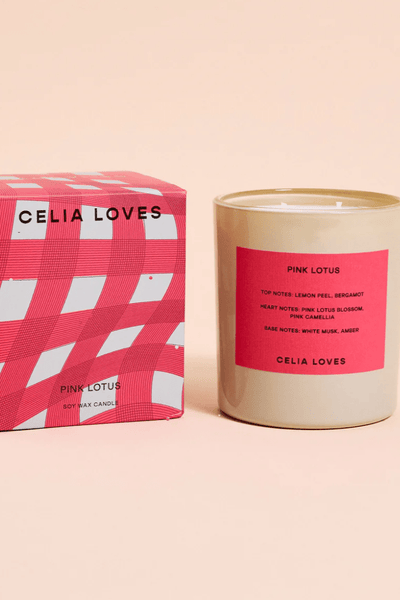 Celia Loves Candle - Pink Lotus UTOPIA