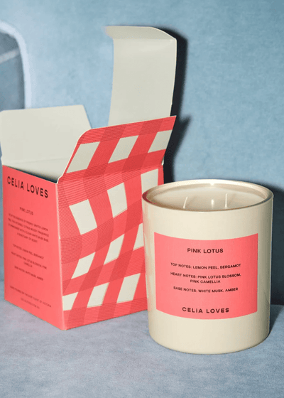 Celia Loves Candle - Pink Lotus UTOPIA