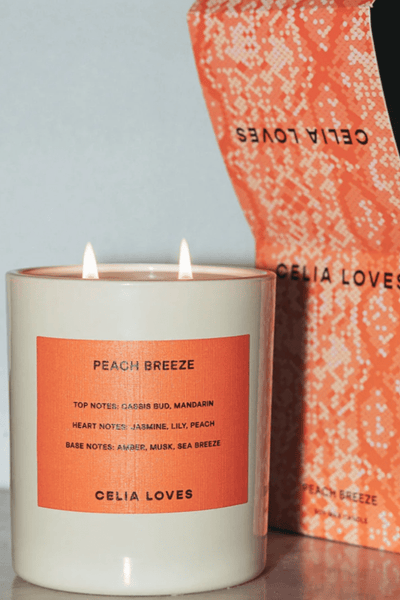 Celia Loves Candle - Peach Breeze UTOPIA