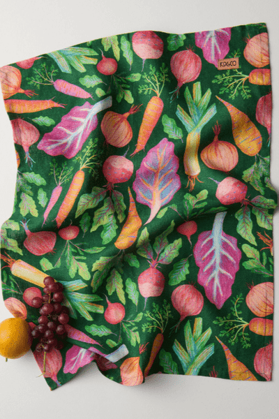Kip and Co Veggie Soup Tea Towel One Size
