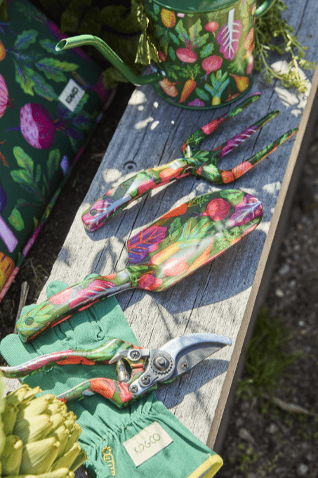 Kip and Co Veggie Soup Garden Tools and Gloves Set One Size