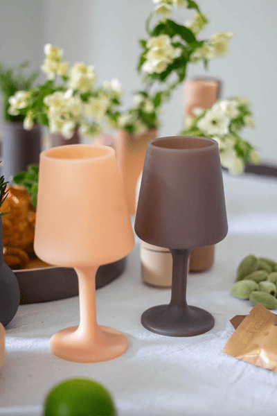 Porter Green Latte + Donkey | Swepp | Silicone Unbreakable Wine Glasses