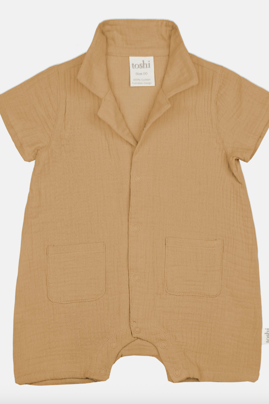 Toshi Romper Sammy/Driftwood