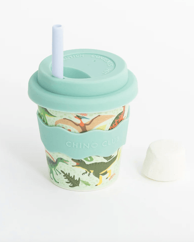 Chino Club Green Dino Babychino Cup 4oz