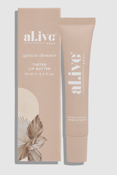 Al.ive Apricot Shimmer Tinted Lip butter