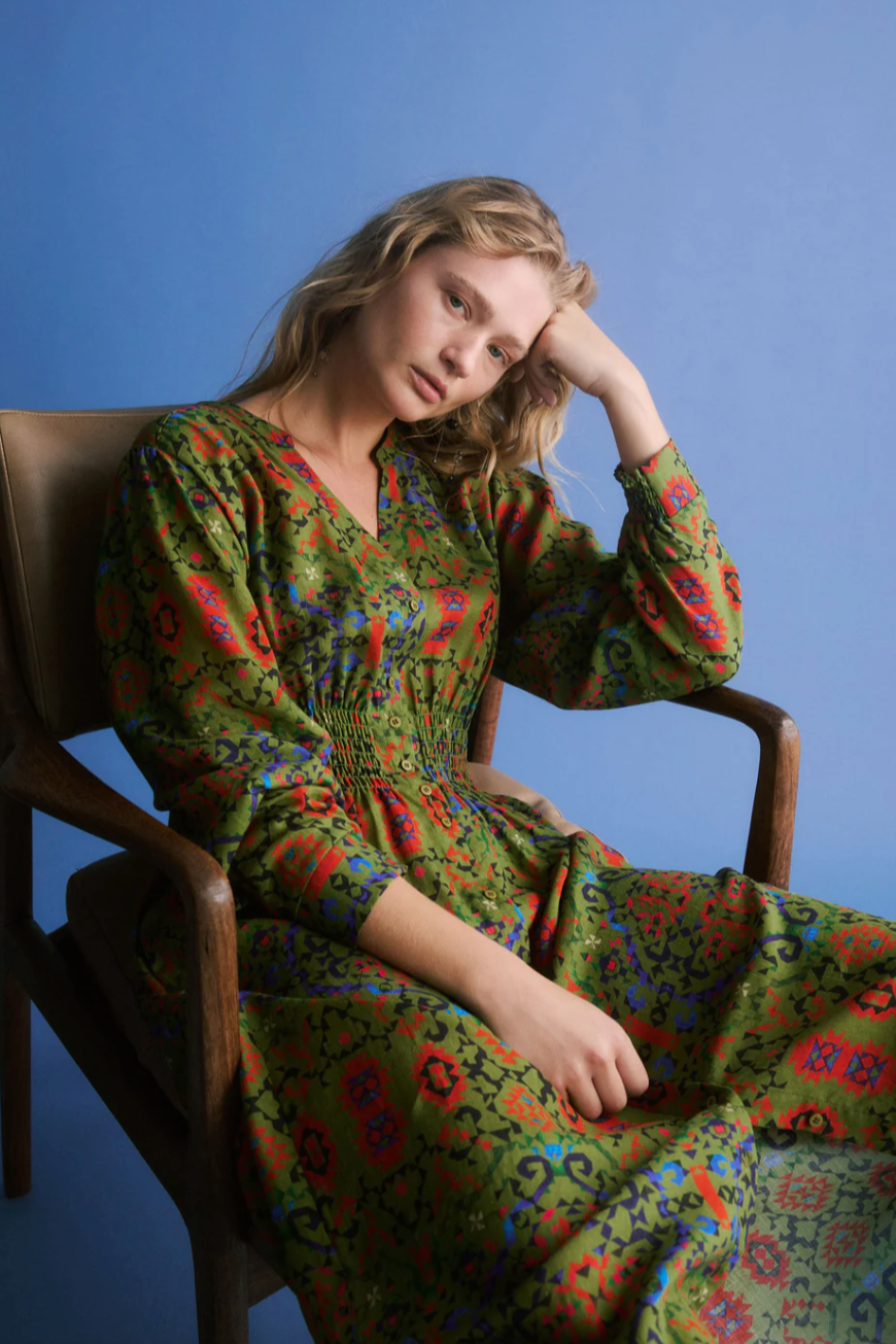 Elk The Label Norsk Dress Renda Print