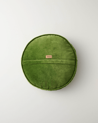 Kip and Co Campsite Velvet Pea Cushion