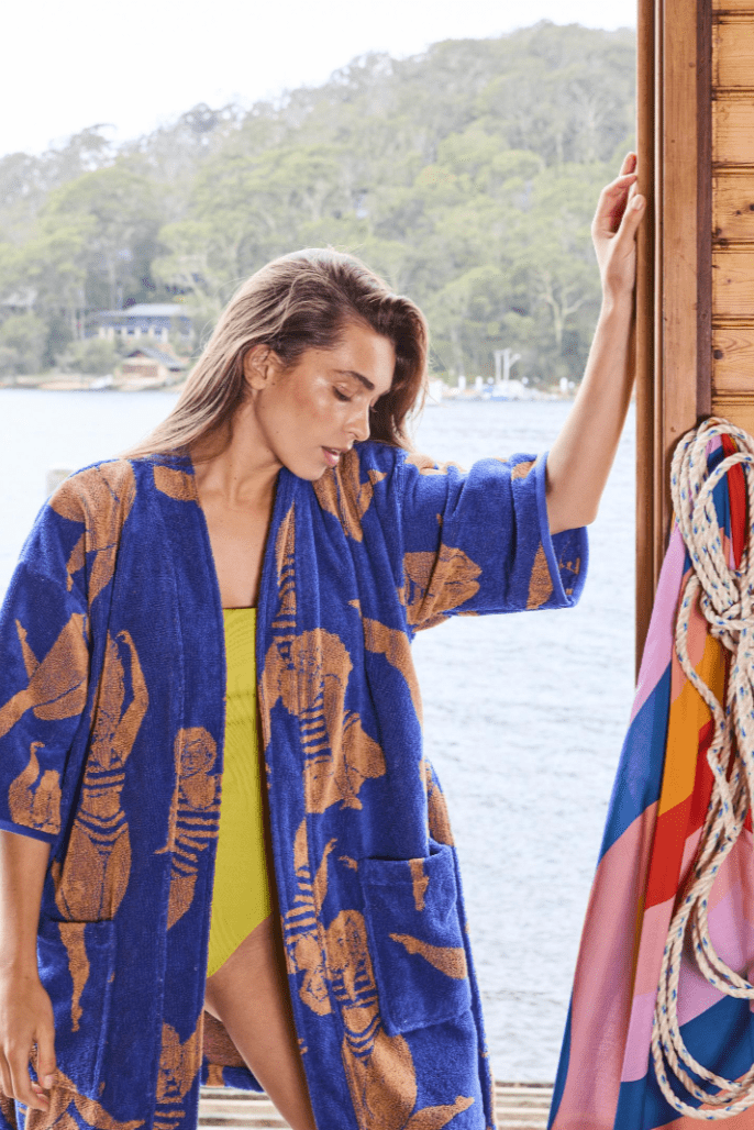 Kip and Co Sun Kissed Terry Mini Robe