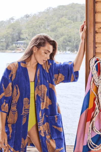 Kip and Co Sun Kissed Terry Mini Robe