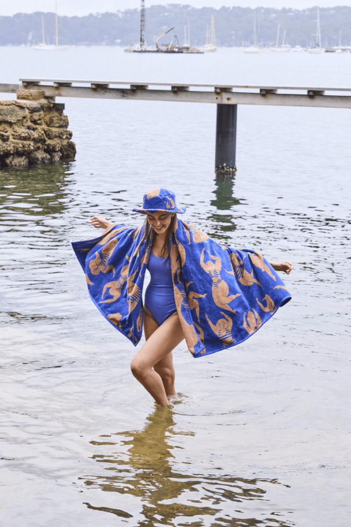 Kip and Co Sun Kissed Terry Beach Towel