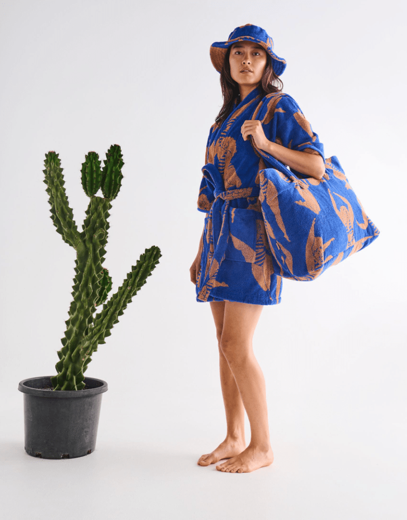 Kip and Co Sun Kissed Terry Oversized Beach Bag