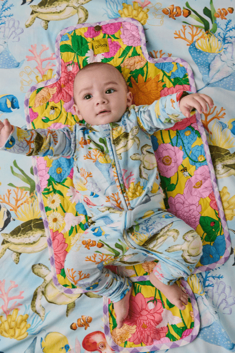 Kip and Co Follow The Sun Yellow Baby Change Mat