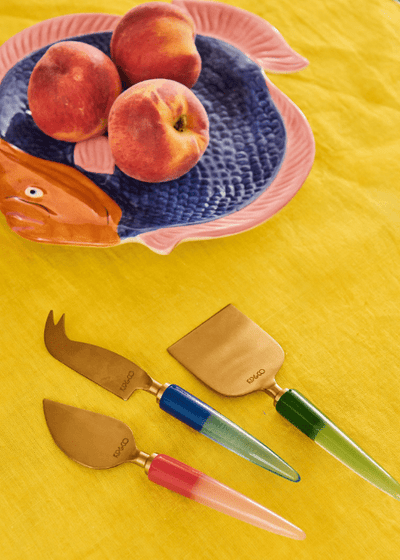 Kip and Co Bejewelled Cheese Knife Set