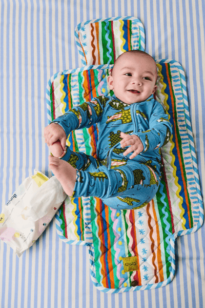 Kip and Co Beach Patterns Baby Change Mat