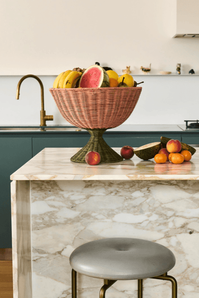 Kip and Co Portofino Rattan Fruit Bowl Stand