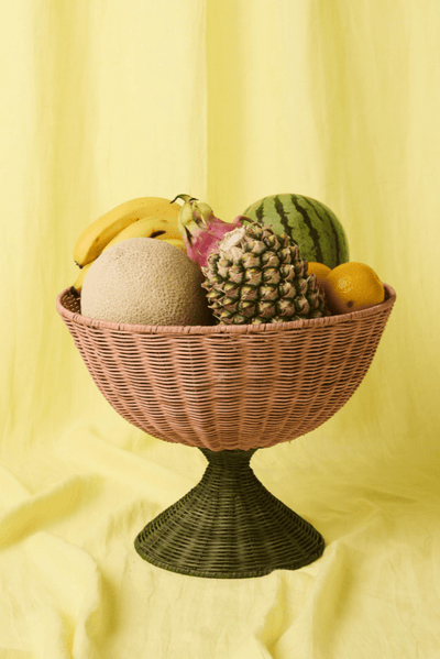 Kip and Co Portofino Rattan Fruit Bowl Stand