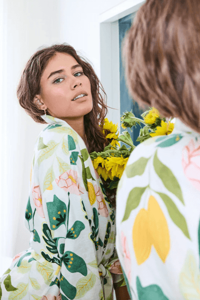Kip and Co Wander Linen Robe