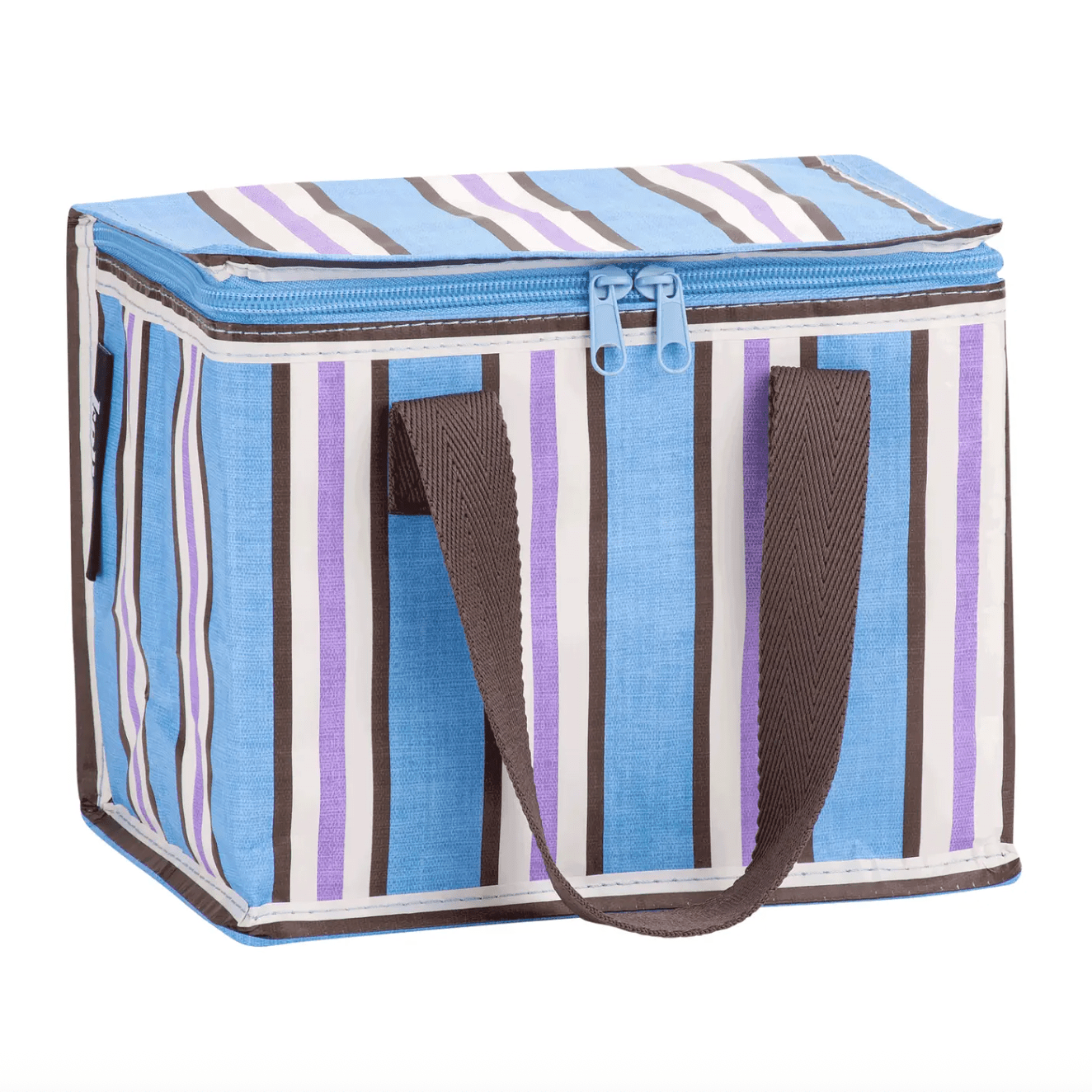 Kollab Lunch Box Choc Blue Stripe