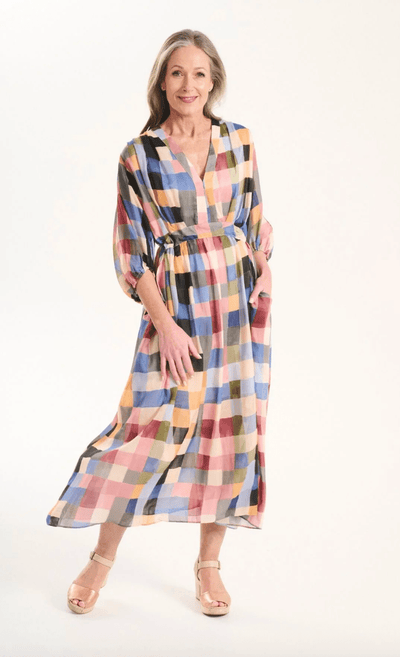 Olga De Polga Tessera Robe Blush