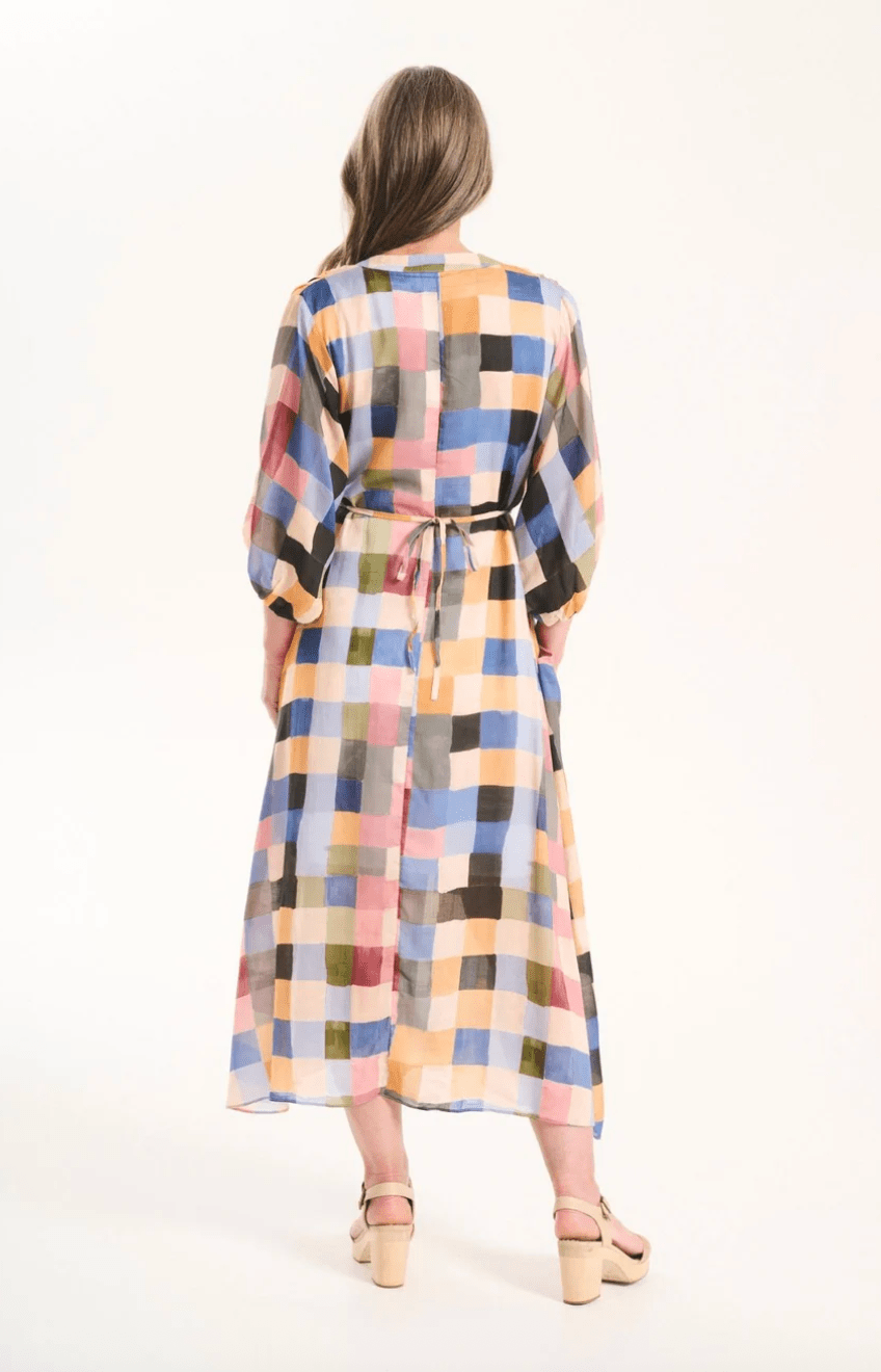 Olga De Polga Tessera Robe Blush