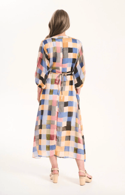 Olga De Polga Tessera Robe Blush