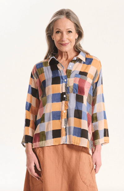 Olga De Polga Tessera Shirt Blush