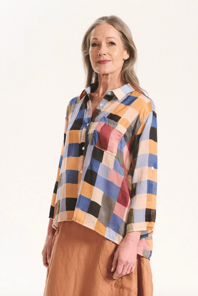 Olga De Polga Tessera Shirt Blush