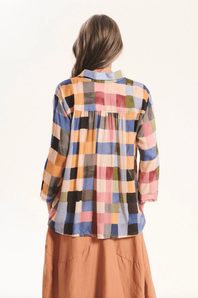 Olga De Polga Tessera Shirt Blush