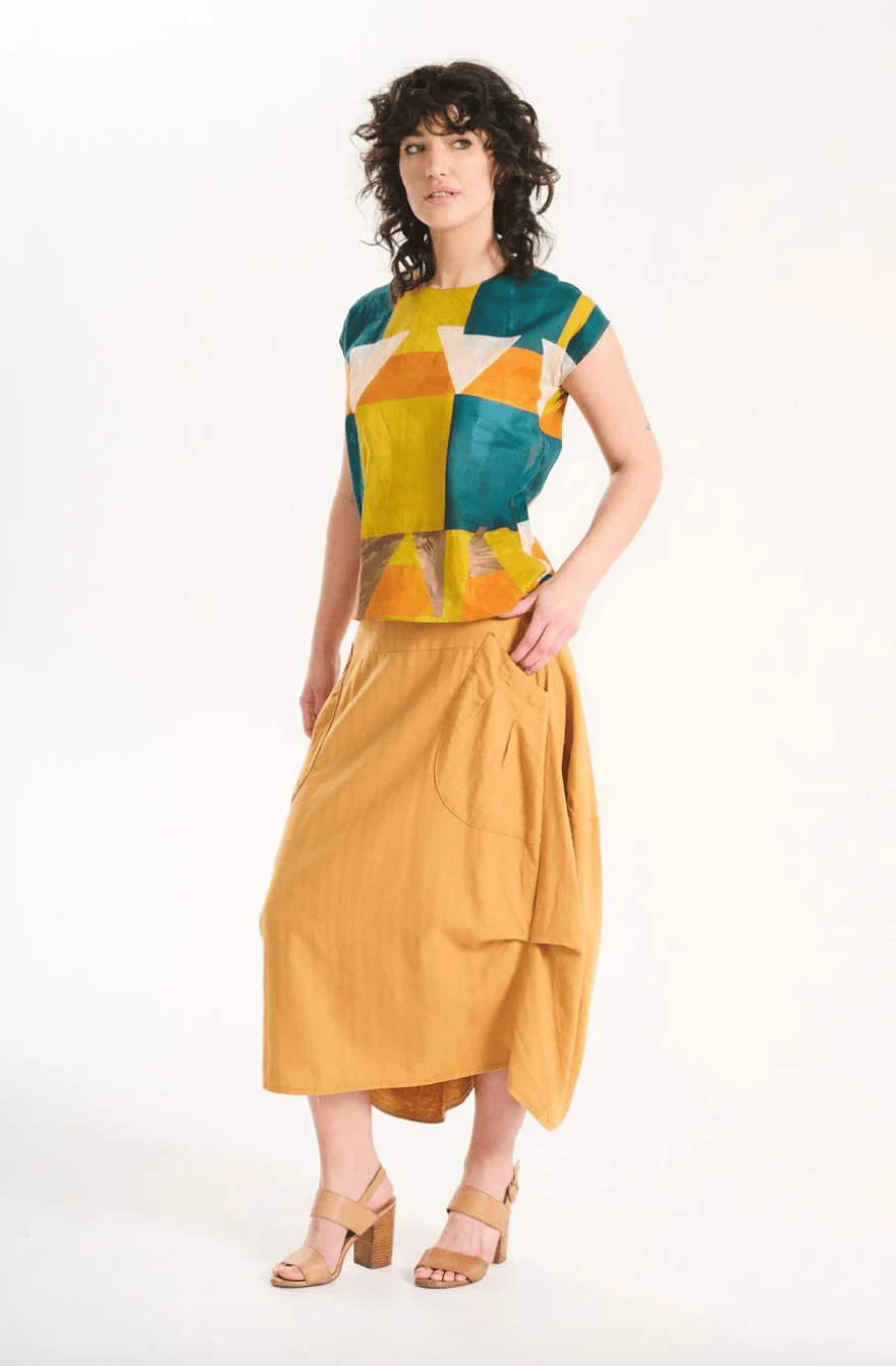 Olga De Polga Kasbah Tales Top Teal