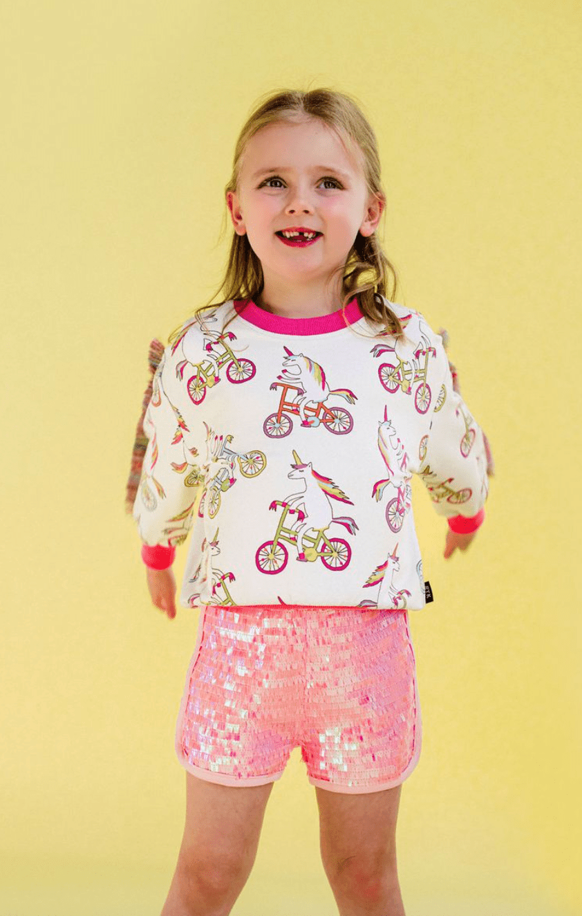 Rock Your Kid Glimmer Short Pink