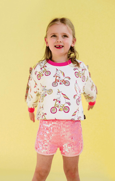 Rock Your Kid Glimmer Short Pink
