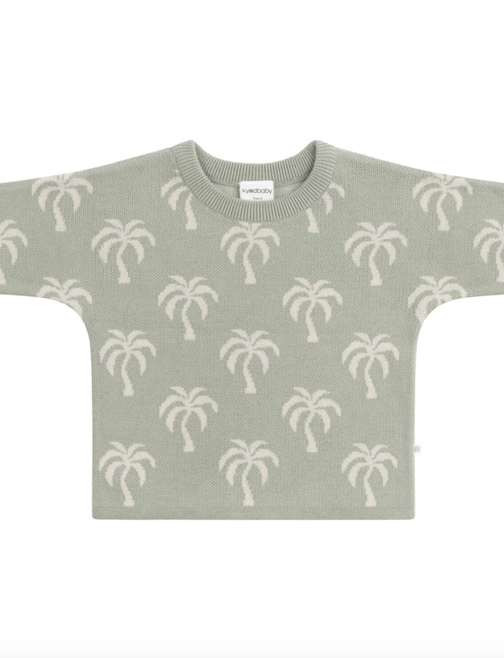 Kynd Baby Knit Top-Sage