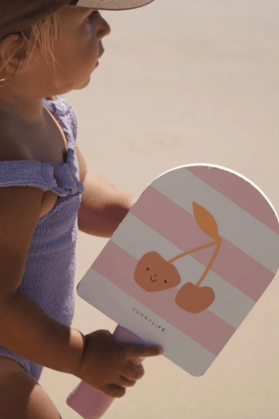Sunny life Kids velcro Beach Bats Cotton candy Cherry