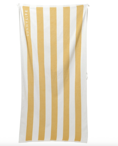 Sunny life Beach Towel- Butternut
