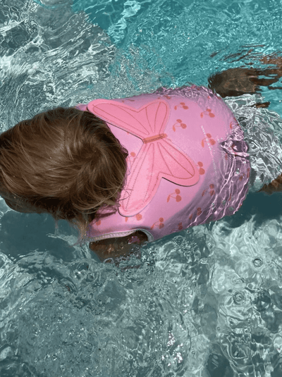Sunny life Kids Swim Vest-Cotton Candy Cherry