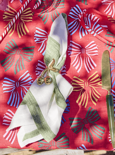 Kip and Co Festive Bow Tablecloth Standard Rectangular