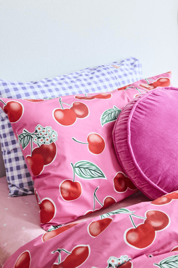Kip and Co Cherry Blossom Organic Cotton Pillowcase