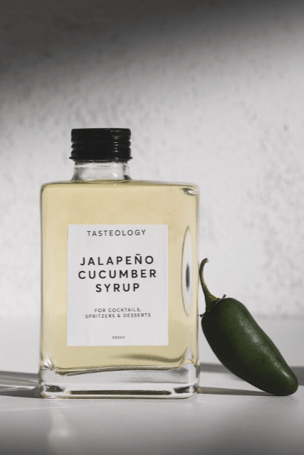 Tasteology Jalapeno and Cucumber Syrup