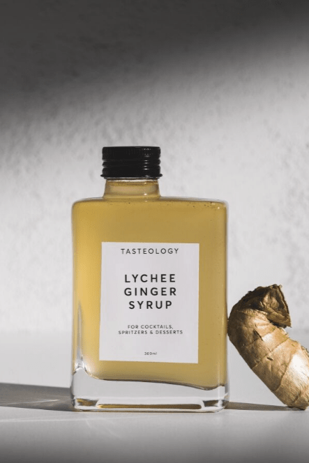 Tasteology Lychee and Ginger Syrup – The Corner Booth