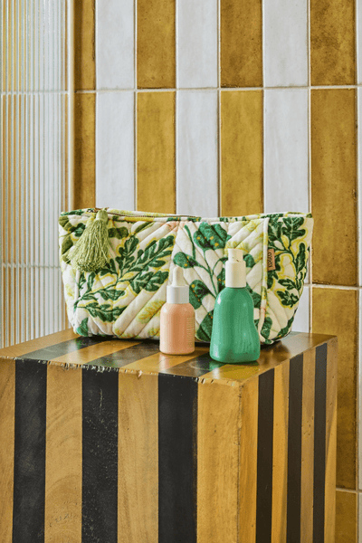 Kip and Co Wander Velvet Toiletry Bag