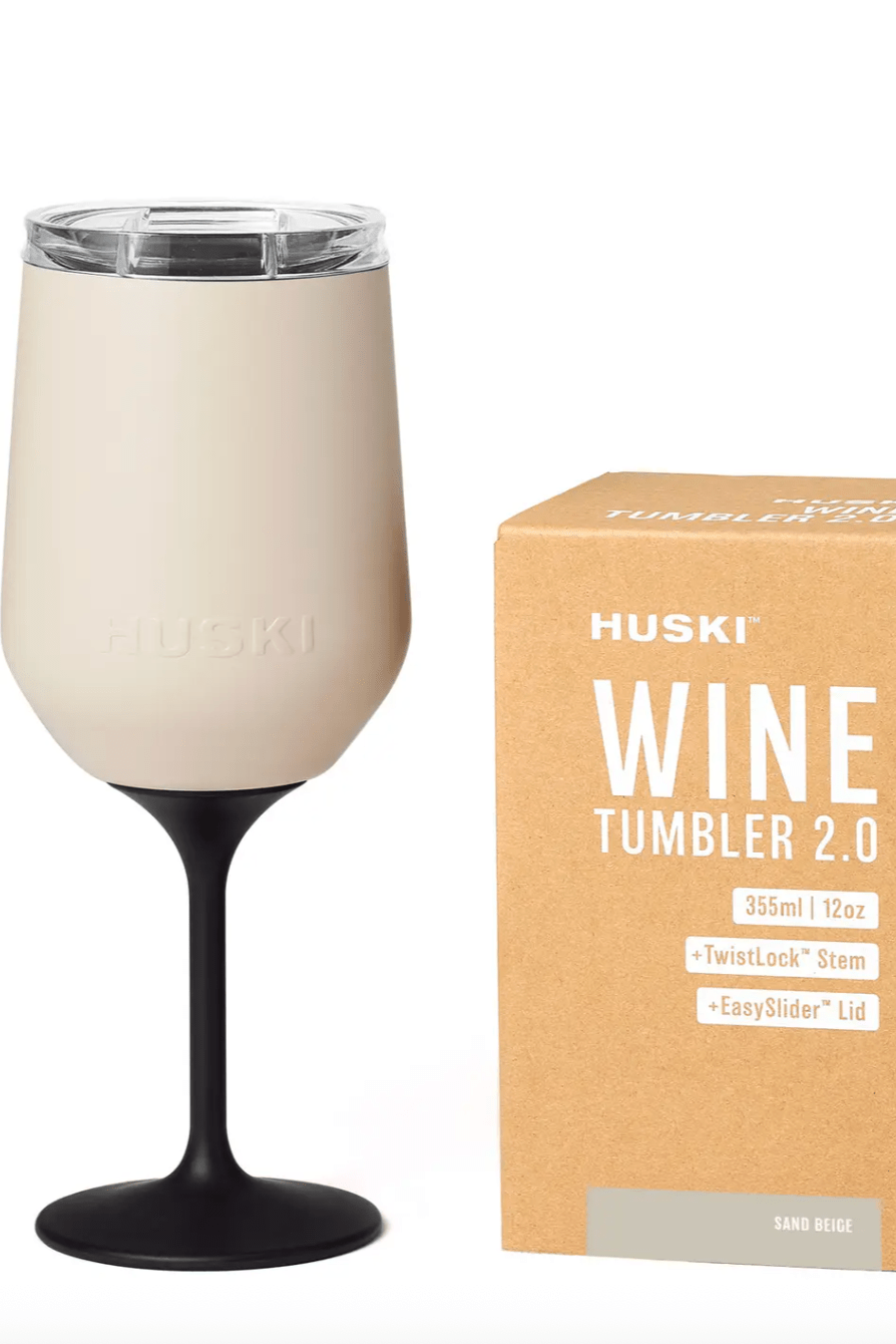 Huski Wine Tumbler Sand Beige