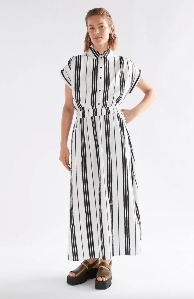 Dress Elk Striped Skirt Elk The Label Fez Skirt White – The Corner