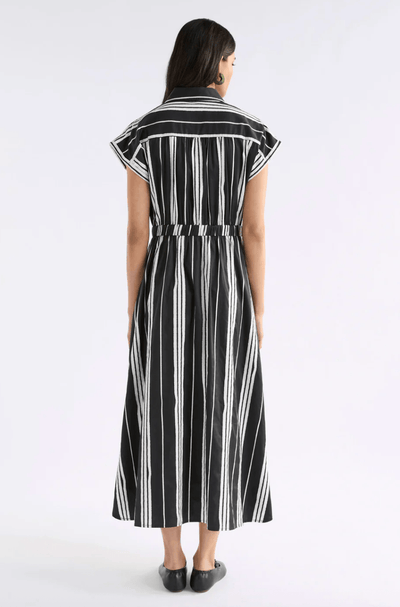Elk The Label Reza Shirt Dress Black
