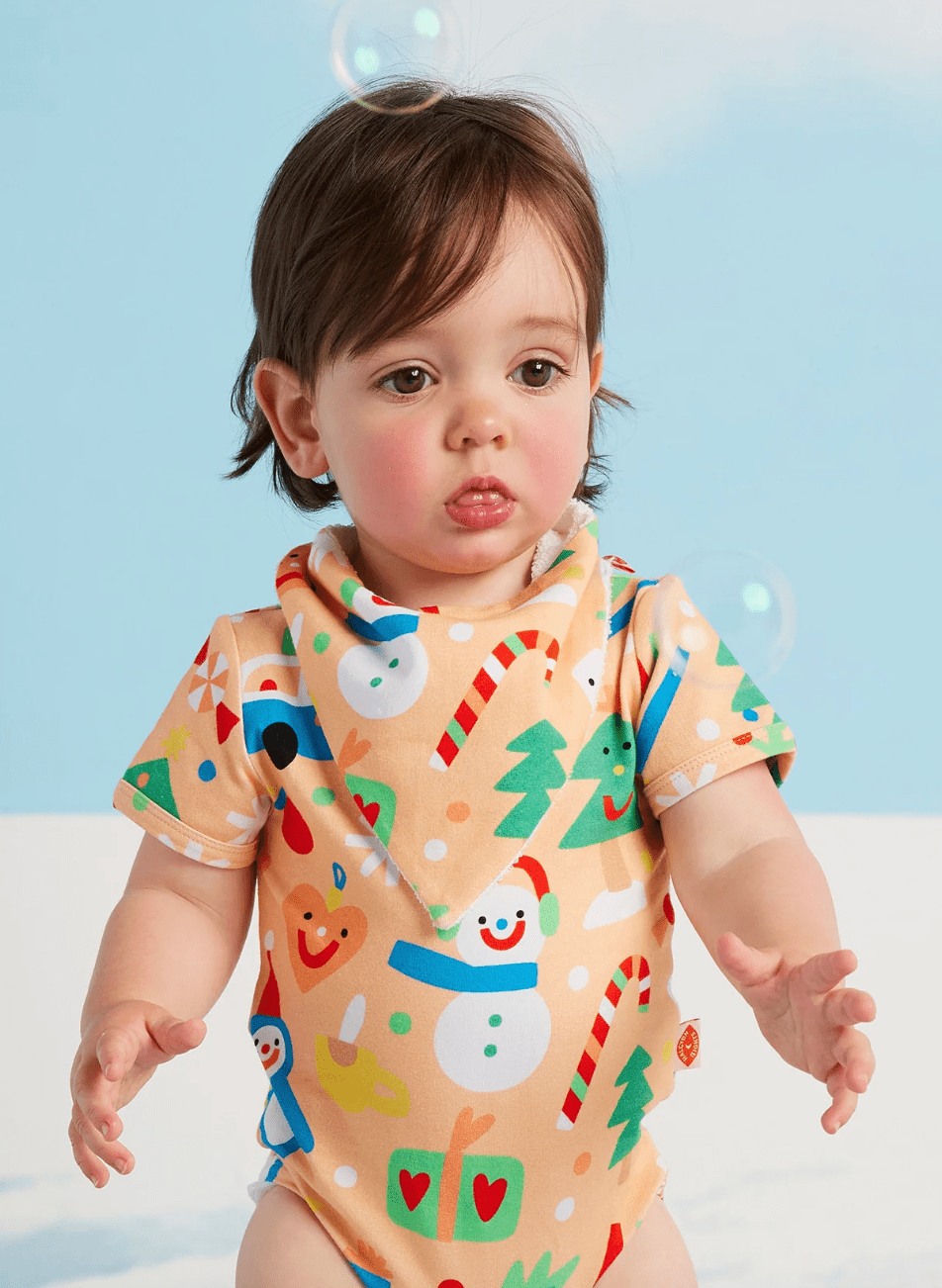 Halcyon Nights Twinkle Town Short Sleeve Bodysuit