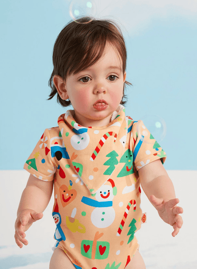 Halcyon Nights Twinkle Town Short Sleeve Bodysuit
