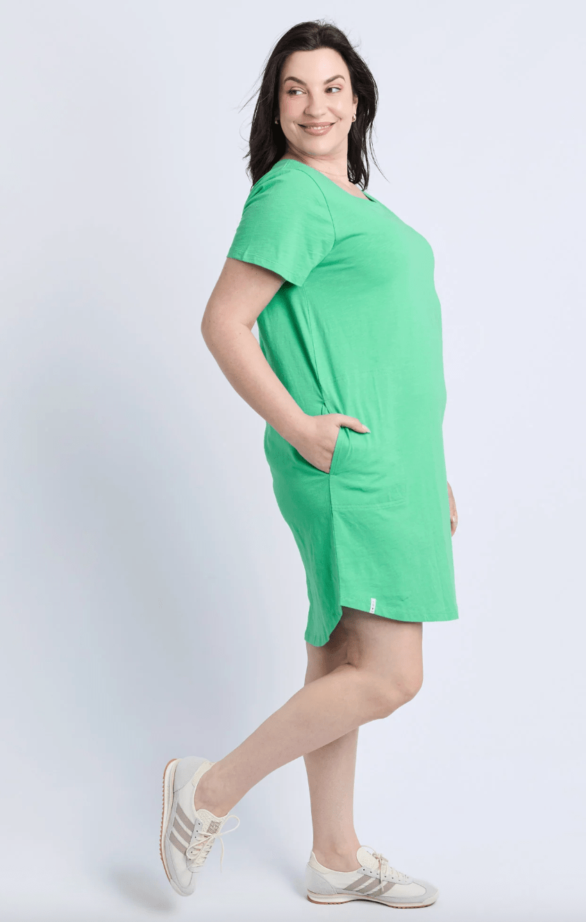 Elm Aiden Spring Green Dress