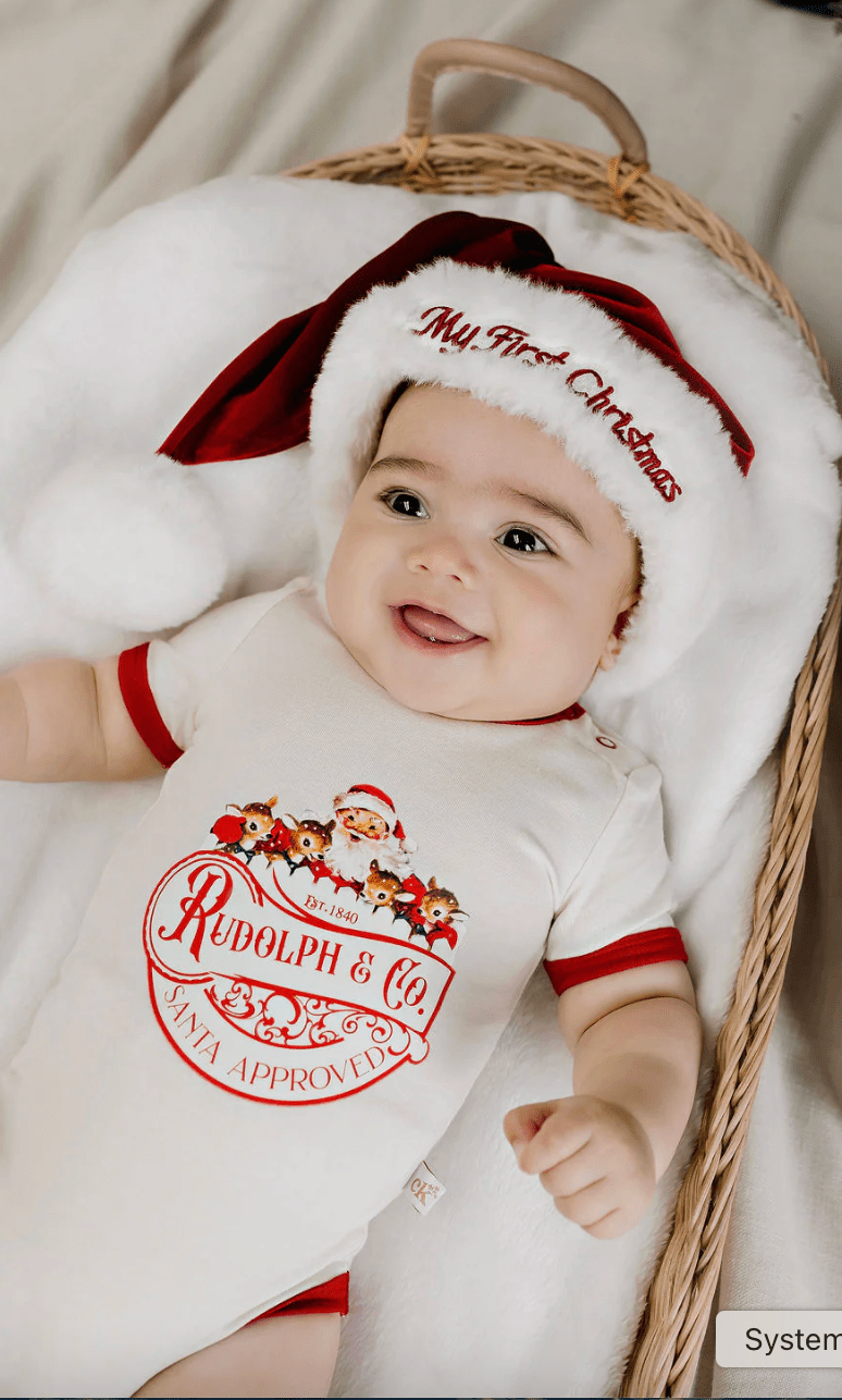Confetti Kidz Rudolph & Co Bamboo Bodsuit