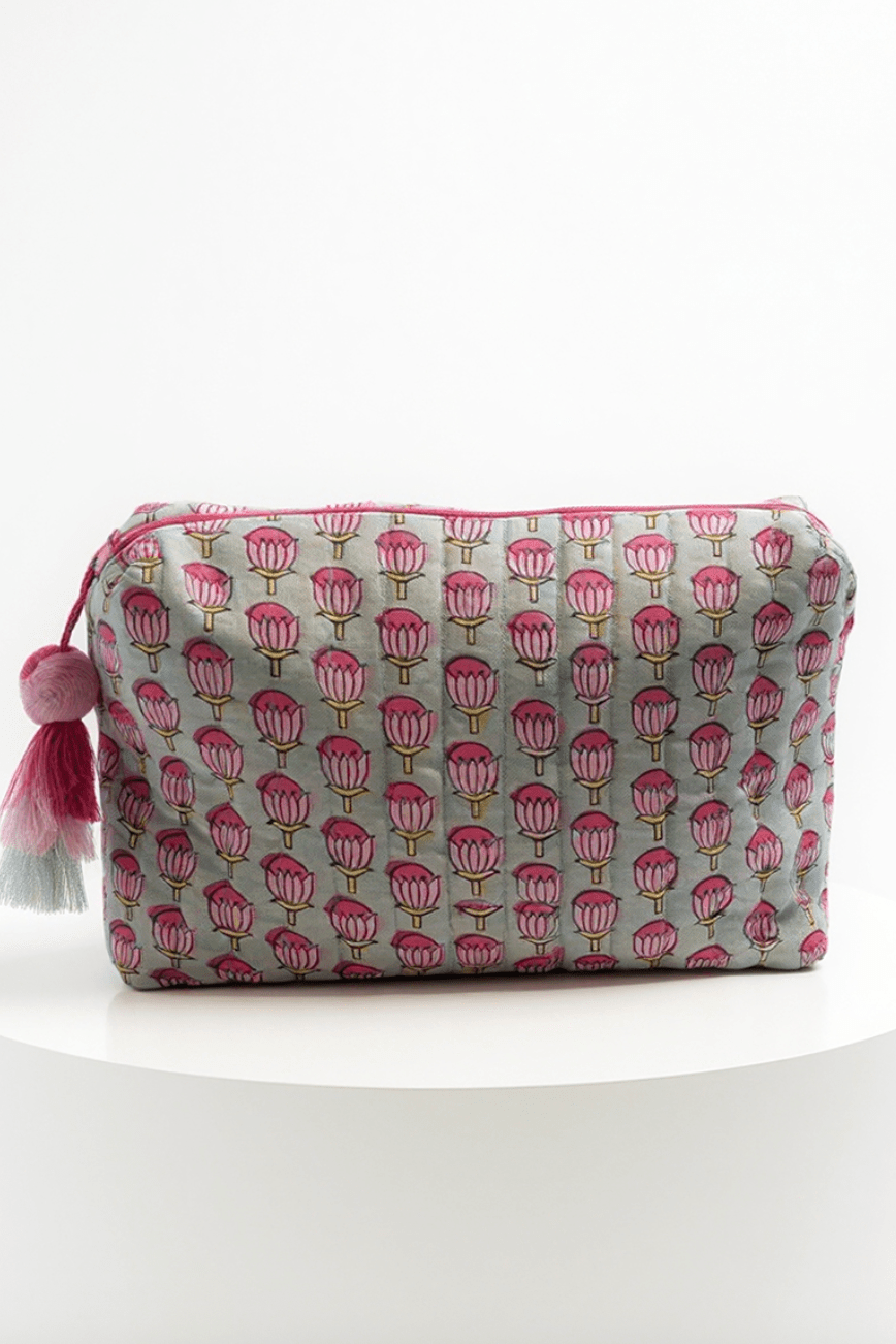 Tiger Tree Protea Cosmetic Pouch
